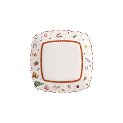 Assiette Dessert Carrée TOY'S DELIGHT VILLEROY & BOCH