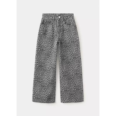 Jean droit imprimé animal MANGO KIDS