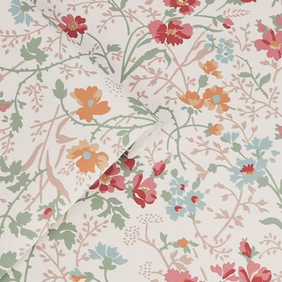 Papier peint fleurs délicates Shropshire LAURA ASHLEY