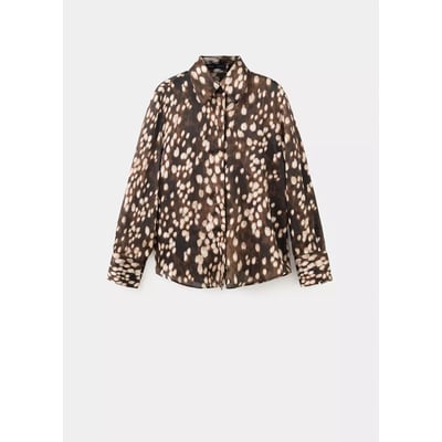 Blouse fluide imprimée MANGO