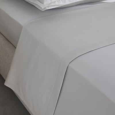 Drap plat en satin de coton 200 fils, GALOR AM.PM