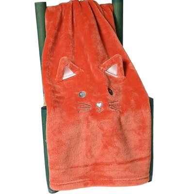 Plaid polaire doux & chaud BABY KOMO MISTY LE CHAT SENSEI MAISON