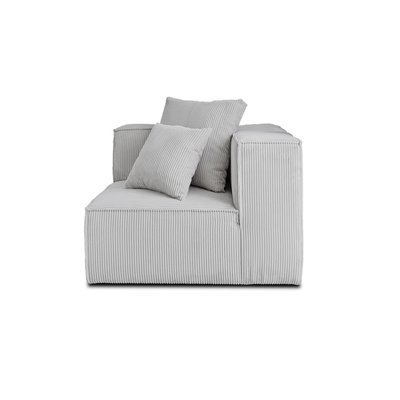 Module d'assise en Velours côtelé  - COLOMBINE LISA DESIGN