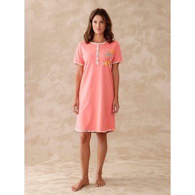Chemise de nuit coton manches courtes DAXON
