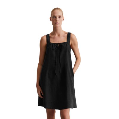 Robe courte en lin flared en qualité légère MARC O'POLO