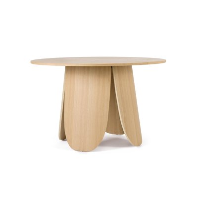 Table ronde de salle à manger en bois design D120 - CROCUS HELLIN, DEPUIS 1862
