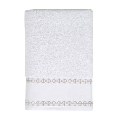 Drap de bain tissé jacquard ARROW SENSEI MAISON