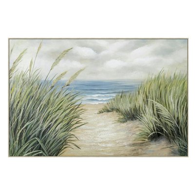 Tableau chemin de bord de mer 120x80 cm PIER IMPORT