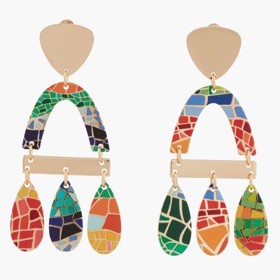 Boucles d'oreilles pendantes Balagane BALABOOSTE