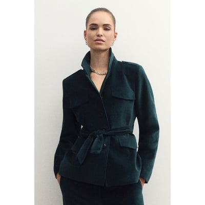 Veste droite velours VOCEANE CAROLL