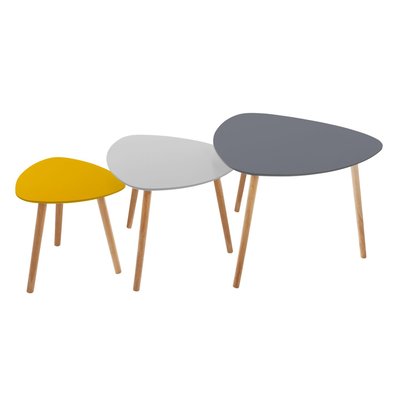 3 Tables d'appoint design Mileo ATMOSPHERA