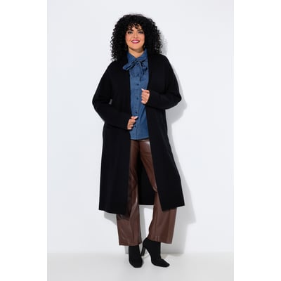 Cardigan long, coupe oversize sans fermeture ULLA POPKEN