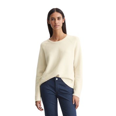 Pull-over en maille fine DfC regular avec mini-structure MARC O’POLO DENIM