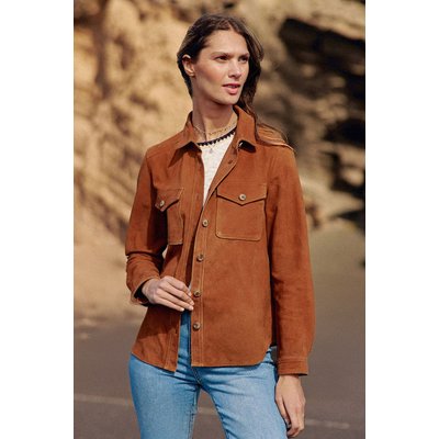 Surchemise manches longues col chemise uni FLORINE LA PETITE ETOILE