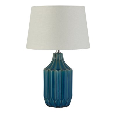 Blue Ceramic Table Lamp SO'HOME