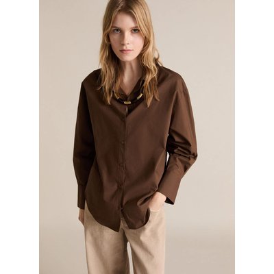 Chemise droite 100 % coton MANGO