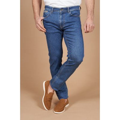 Jean regular tapered stone washed stretch MCS