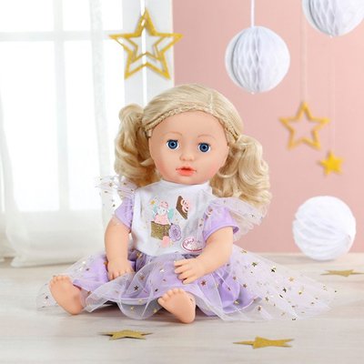 Baby Annabell Robe Tutu violet 43cm ZAPF CREATION