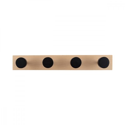 Porte manteaux 4 crochets knobs PRESENT TIME