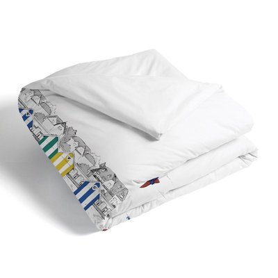 Housse de couette Les Planches - Percale de coton TRADITION DES VOSGES