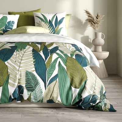 Parure housse de couette 100% coton 57fils beleme ATELIER DU COTON
