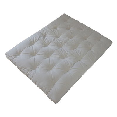 Futonmatratze - Bezug 70% Leinen - 30% Baumwolle EUROPE & NATURE 