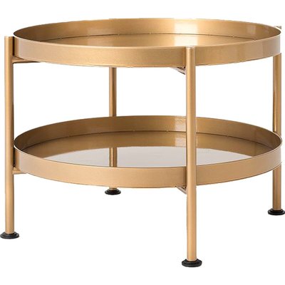 Table basse en acier, ronde, Hannah RECOLLECTION