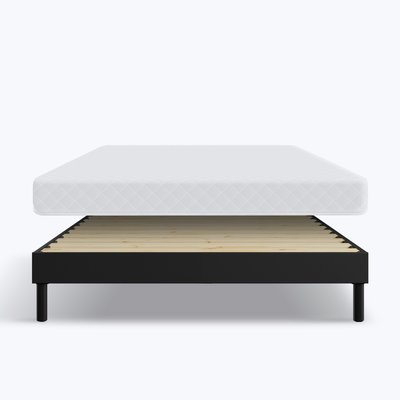 Ensemble Essentiel, matelas H16 mémoire de forme, sommier HYPNIA