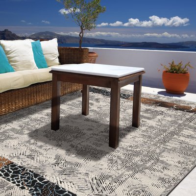 Tapis tissé d'intérieur et d'extérieur pour la terrasse et le balcon - Aurora GINO FALCONE