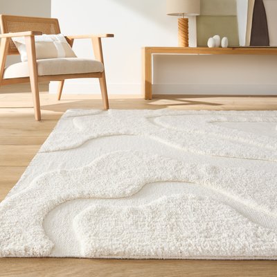 Tapis 100% coton, Limestone LA REDOUTE INTERIEURS