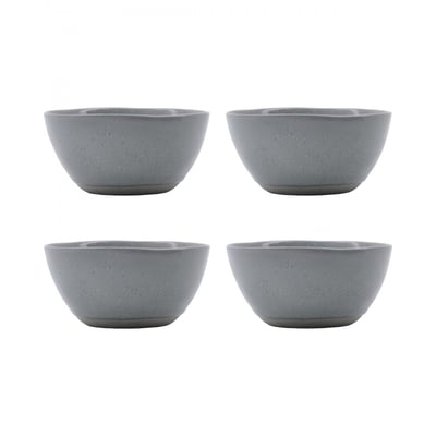 Lot de 4 grands bols en grès Vida HOUSE DOCTOR