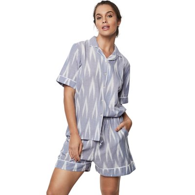 Pyjama short chemise manches courtesP101 SELMARK