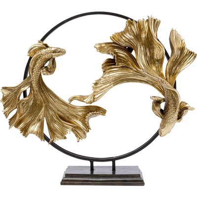 Déco cercle poissons combattants KARE DESIGN