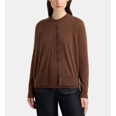 Cardigan droit zacao en cachemire GALERIES LAFAYETTE