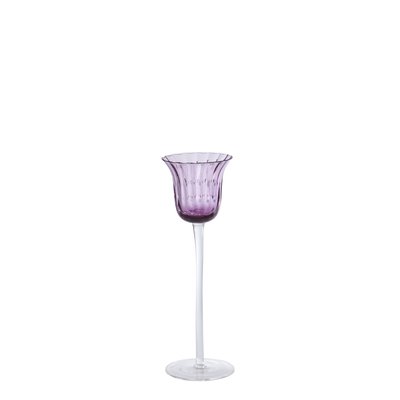 Photophore décoratif en verre soufflé H25 SIA DECO