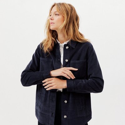 Veste surchemise ALMA velours PROMOD