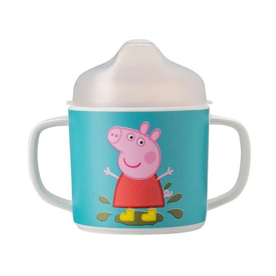 Tasse d'apprentissage antidérapante PEPPA PIG PETIT JOUR