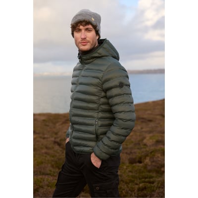 Doudoune à capuche en polyamide recyclé HOODBORD BERMUDES