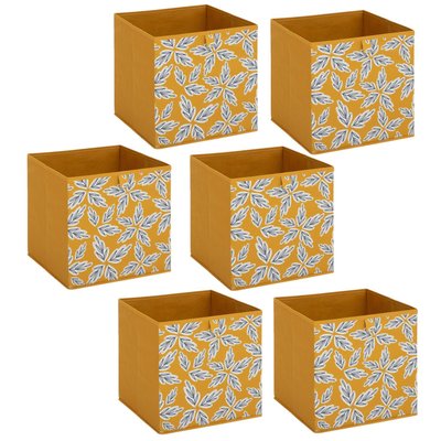Lot de 6 boites de rangement FOLIA ATMOSPHERA