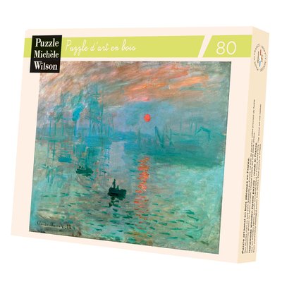 Impression soleil levant de Monet PUZZLE MICHELE WILSON