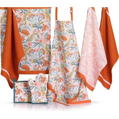Tablier imprimée coton, Marna C DESIGN HOME TEXTILE