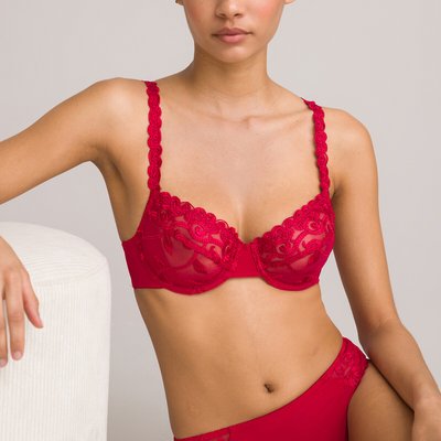 Soutien-gorge emboîtant en tulle brodé Lyssa ANNE WEYBURN