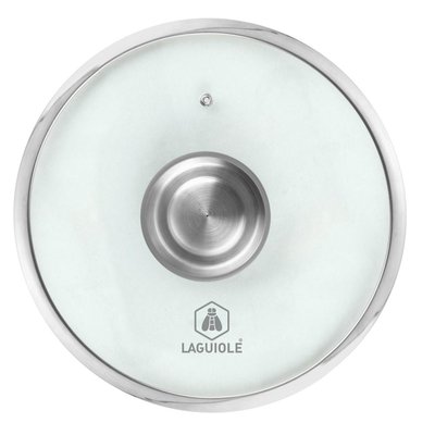 Couvercle inox en verre 32cm - "maestro" LAGUIOLE CUISSON