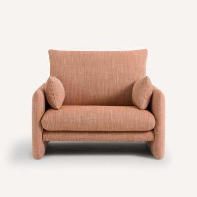 Fauteuil in tweed keperstof, Luciano AM.PM