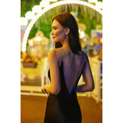 Robe longue droite uni RAINEE LA PETITE ETOILE