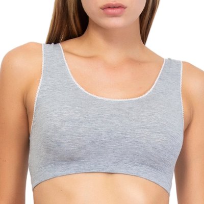 Brassière sans armatures en coton bio TRUE L ET L