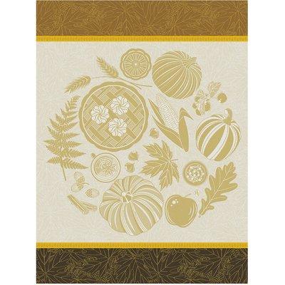 Torchon en Coton, THANKSGIVING LE JACQUARD FRANCAIS