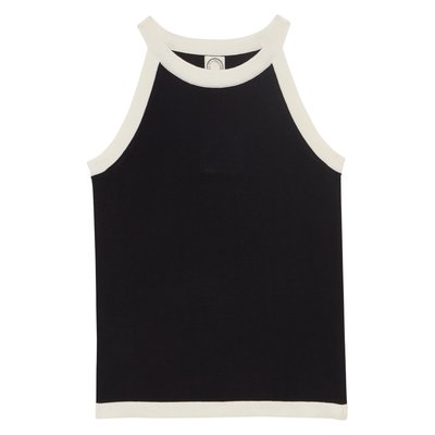 Top Alvaro en coton marine INES DE LA FRESSANGE PARIS