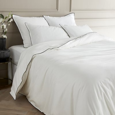 Housse de couette en voile de coton lavé, Gypse AM.PM