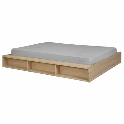 Pack lit avec matelas Bois massif  MALO AKITEN RETAIL